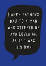 stepped up Father's Day Card 13749 created by Lukanna Designs