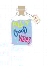 good vibes Exams Card 3853 created by Wink Design - Michelle Roberts