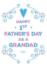 grandad Grandfather Father's Day Card 4793 created by Hello Fridays Studio