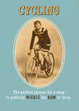 Cycling - Wiggle His Bum in Lycra created by Pink wink