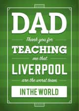 lfc liverpool Father's Day Card 12002 created by Diverse Pixels