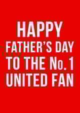 football sport Father's Day Card 11170 created by Offside Cards