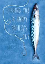 Fishing you Father's Day card created by LAURA TRUBY DESIGNS