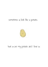 potato love Card 29924 created by Lou La La