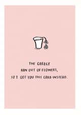 garage ran Anniversary Card 35409 created by Have a Gander