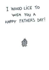 I wood Father's Day Card 36927 created by Reason to Send