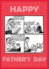 home go Father's Day Card 1906 created by Off The Leash Cartoons by Rupert Fawcett