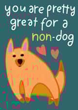 Cute Dog Card for Loved One created by drawnonna
