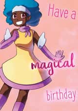 magical girl Card 37236 created by Caroline Powrie