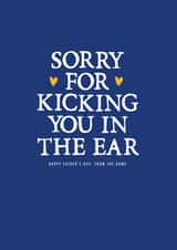 sorry for Father's Day Card 3694 created by Zoe Brennan