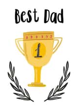 dad best Birthday Card 26651 created by Ink & Ocean
