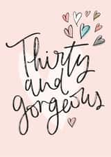 30 gorgeous Birthday Card 8863 created by Pearl of a Girl