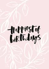 happiest of Birthday Card 10549 created by Too Wordy