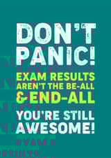 don't panic Good Luck Card 9641 created by Shutterjunkie