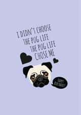 pug pugs Card 37661 created by Coco Loco Boutique