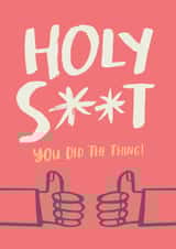 Rude - Holy S**T... You did the thing created by Lisa Greener