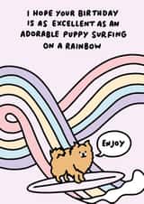 excellent adorable Birthday Card 5295 created by Veronica Dearly