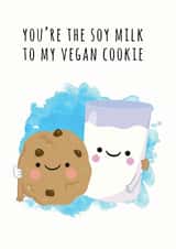 soy milk Anniversary Card 13948 created by Smudge & Splash