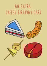 Extra cheesy birthday card created by Stonefoxes