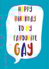 gay lgbt Birthday Card 13750 created by Lukanna Designs