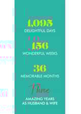 anniversary husband Anniversary Card 7690 created by Poppy Lane