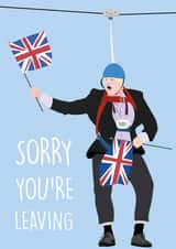 politics leaving Leaving Card 7347 created by Rumble Cards