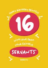 Daughter 16 card created by PaperJam Print Co.