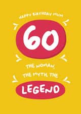 Mum 60 card created by PaperJam Print Co.