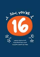 Son 16 card created by PaperJam Print Co.