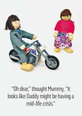 oh dear Birthday Card 10950 created by Monty and Tom