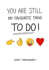 Cheeky Rude Anniversary Card 3320 created by Kasia Cards