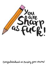 exams congratulations Exams Card 11225 created by Pukka Design