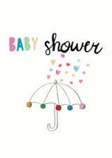 Baby love Pregnancy Card 14275 created by Pom Pom Party Cards