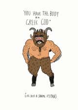 greek god Birthday Card 23238 created by 2B Or Not 2B