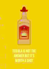 Funny tequila birthday created by Pookie Studio