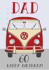 Dad camper Birthday Card 3858 created by Wink Design - Michelle Roberts