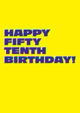 funny typographical Birthday Card 10822 created by Fatchair Print