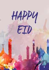 happy eid Faith Card 8426 created by Rabal