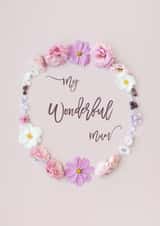 mum floral Mothers Day Card 8357 created by Love Lila Photography