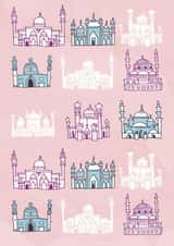 mosque masjid Card 37951 created by Halal Cards