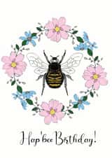 pun bee Birthday Card 14291 created by Sara Baker