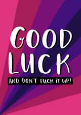 good luck Good Luck Card 6232 created by Lucy Maggie Designs