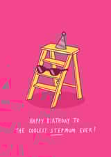 coolest stepmum Birthday Card 2186 created by Charly Clements
