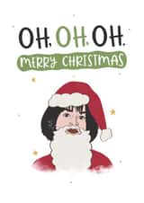 Funny Christmas Card - Oh, oh, oh, Merry Christmas created by Abbie Imagine