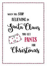 funny male Christmas Card 12491 created by Cloud 9 Design