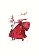 illustration santa Card 38005 created by Natallia Bushuyeva