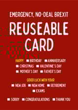 Funny Brexit themed card created by Shutterjunkie