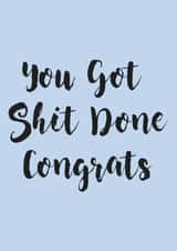 profanity you New Job Card 14366 created by Jessica Jayne Harney