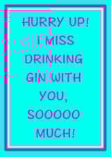 Gin pregnancy Card 31465 created by If Dogs Could Fly