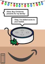 alexa buy Christmas Card 12301 created by Ilan Asher